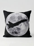 air plane x moon cover cushion