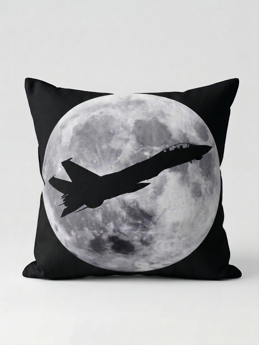 air plane x moon cover cushion