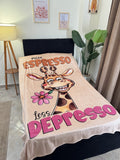 espresso winter blanket